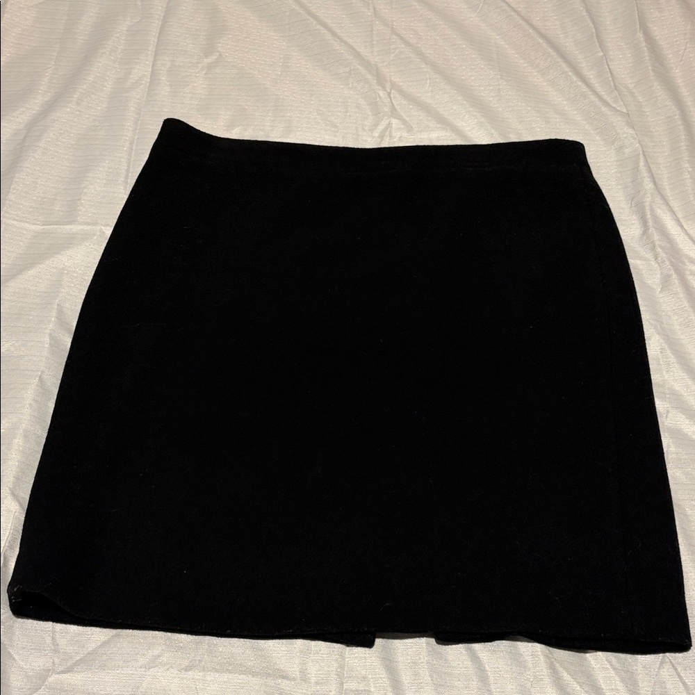 J. Crew Elegant Black Pencil Skirt
